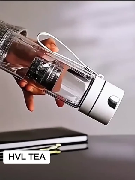 BÌNH PHA TRÀ THỦY TINH 2 LỚP CAO CẤP – CÔNG NGHỆ LỌC TRÀ NAM CHÂM THÔNG MINH