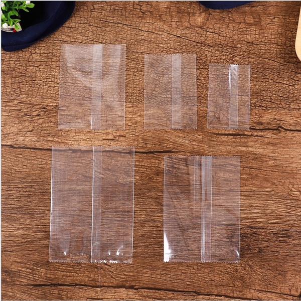 Bao bì đựng kẹo,200 Túi Bao Bì/ Túi OPP Mờ, Hàn Miệng