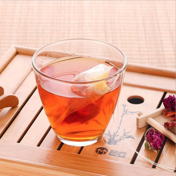 Combo 100 Túi lọc trà sợi ngô siêu thấm nước, có dây rút - HVL