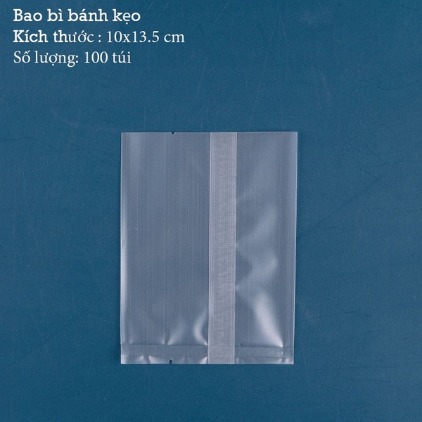Bao bì đựng kẹo,200 Túi Bao Bì/ Túi OPP Mờ, Hàn Miệng