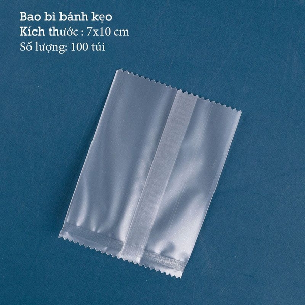 Bao bì đựng kẹo,200 Túi Bao Bì/ Túi OPP Mờ, Hàn Miệng