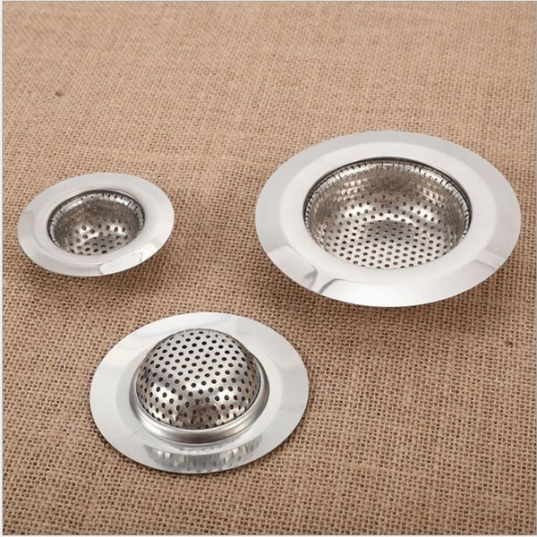Lọc rác inox thẻ xanh da trời nhạt