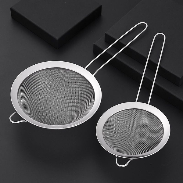 Rây lọc Inox cao cấp, lọc cháo cho bé ăn dặm, đủ size