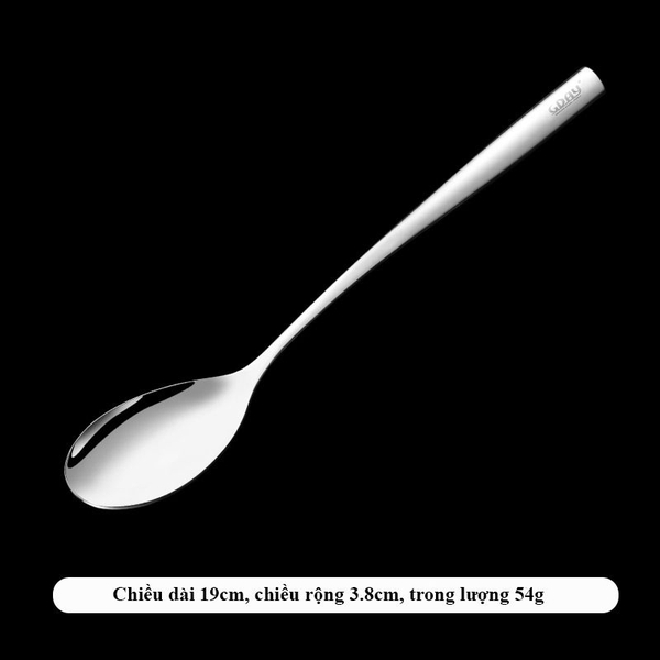 Thìa, muỗng ăn cơm cháo súp inox 304 hàng cao cấp