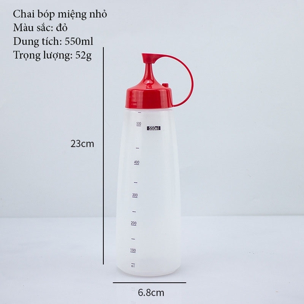 Chai bóp miệng lớn miệng nhỏ