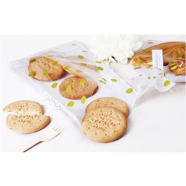 Túi đựng bánh kẹo, bao bì trang trí quà tặng, 100 túi/sp,  kích thước 13*21*4.5 - VUA BAO BÌ