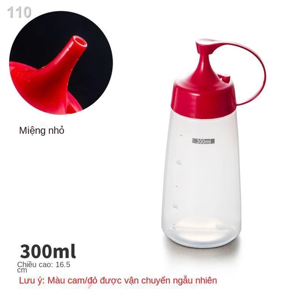 Chai bóp nước sốt thực phẩm cấp nhà bếp, chai gia vị cà chua sốt - HVL TEA