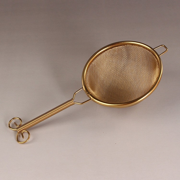 Lọc cặn trà kim loại lưới, bộ vắt loại cao cấp, tiện dụng - HVL TEA