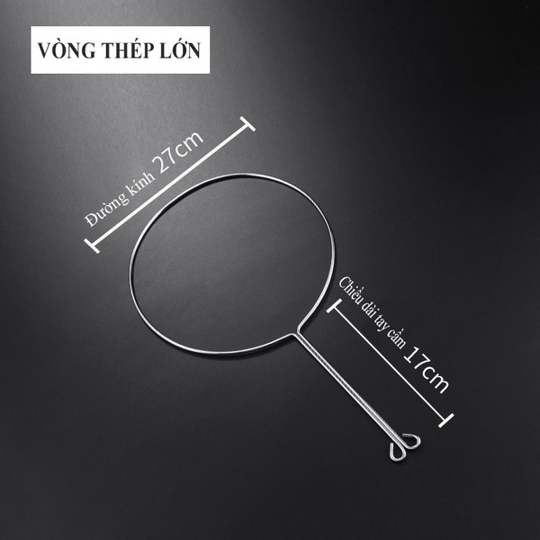 Vợt lọc trà vải, quai inox, nhiều kích thước, vợt lọc màu cà phê, HVL TEA