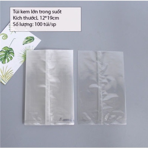 Bao bì đựng kẹo,200 Túi Bao Bì/ Túi OPP Mờ, Hàn Miệng