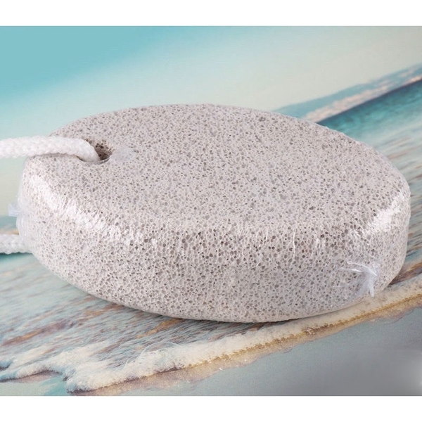 Đá bọt biển chà gót chân tẩy tế bào chết, hình bầu dục, chà gót chân - HVL TEA