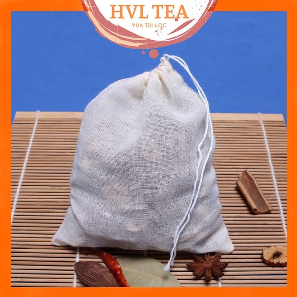 Túi lọc nấu ăn, túi lọc trà đủ cỡ, có dây rút - HVL