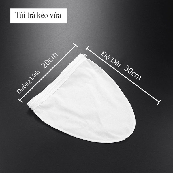 Vợt lọc trà vải, quai inox, nhiều kích thước, vợt lọc màu cà phê, HVL TEA