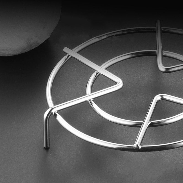 Rế hấp - rế lót đít nồi inox 304, 2 in 1 tiện dụng không gỉ sét, nhiều kích thước - HVL TEA