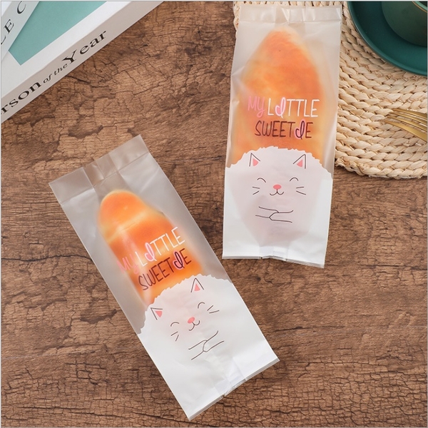 Túi đựng bánh quy trong suốt, túi đựng snack bánh dứa (50 túi/sp)- VUA BAO BI