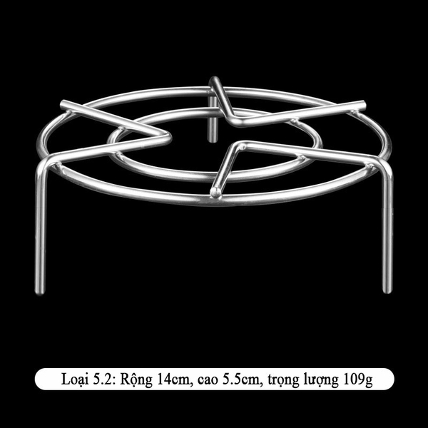 Rế hấp - rế lót đít nồi inox 304, 2 in 1 tiện dụng không gỉ sét, nhiều kích thước - HVL TEA