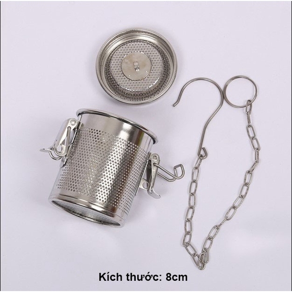 Bộ lọc gia vị inox 304 cao cấp, dùng trong nồi lẩu, lọc trà, hầm xương - HVL