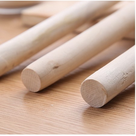 Cây lăn bột,cán bột làm bánh bằng gỗ, siêu tiện lợi, dễ sử dụng - HVL TEA