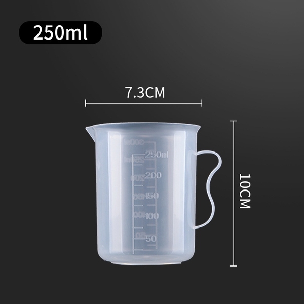 Cốc Đong, Ca Đong Định Lượng Pha Chế Bằng Nhựa Trong Suốt Vạch Chia - HVL TEA