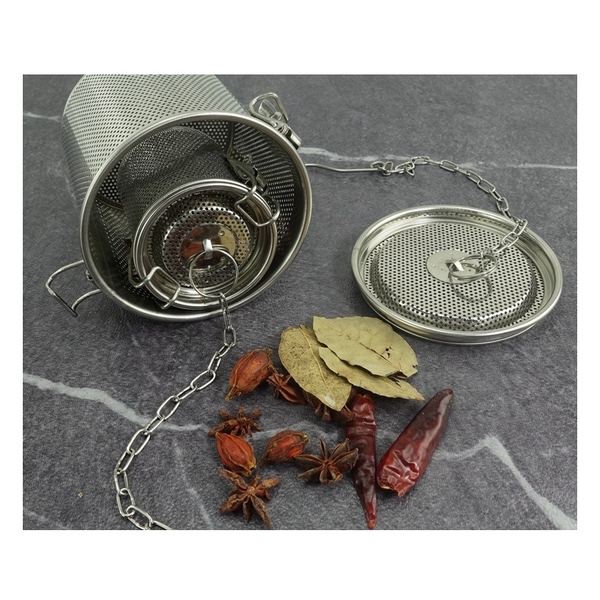 Bộ lọc gia vị inox 304 cao cấp, dùng trong nồi lẩu, lọc trà, hầm xương - HVL