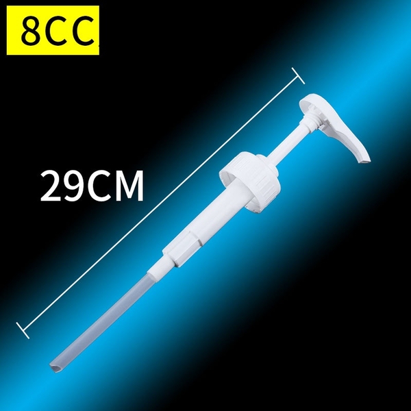 Bình bơm đường/siro thủy tinh có pump 1100ml cao cấp, loại tốt - HVL TEA