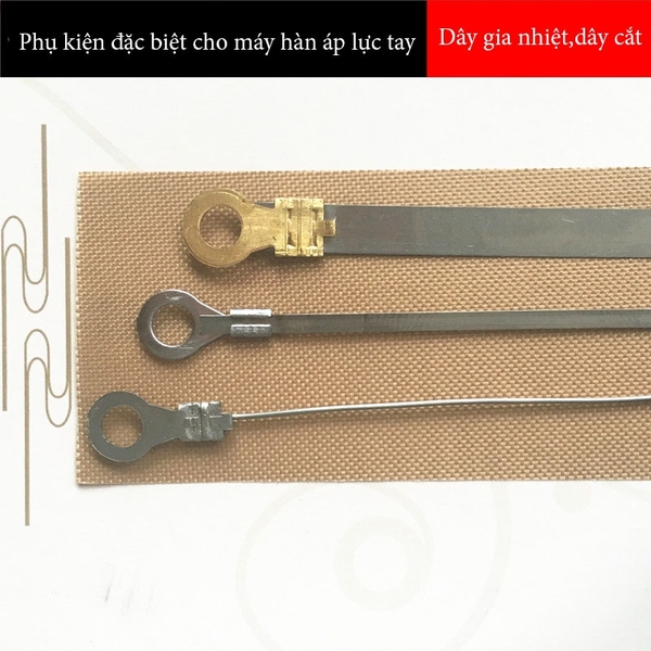 Dây nhiệt máy hàn miệng túi, dán miệng túi dập tay SY 200, SY 300 - HVL TEA