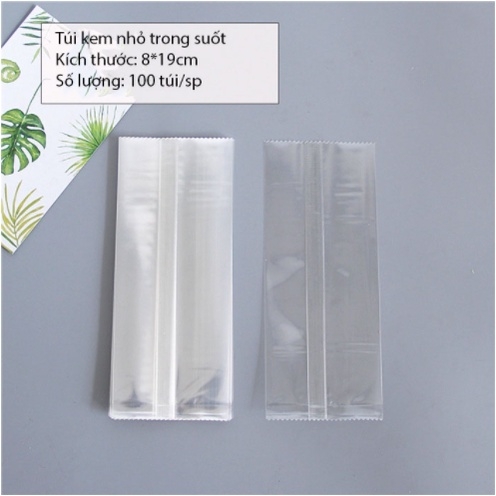 Bao bì đựng kẹo,200 Túi Bao Bì/ Túi OPP Mờ, Hàn Miệng
