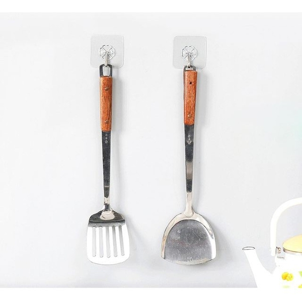 COMBO 10 Móc dán tường trong suốt, chịu lực tốt, móc treo đồ - HVL TEA