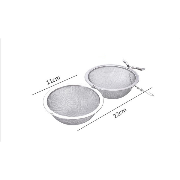 Bóng lọc lưới inox 304, có dây treo, cứng, bền, không gỉ - HVL