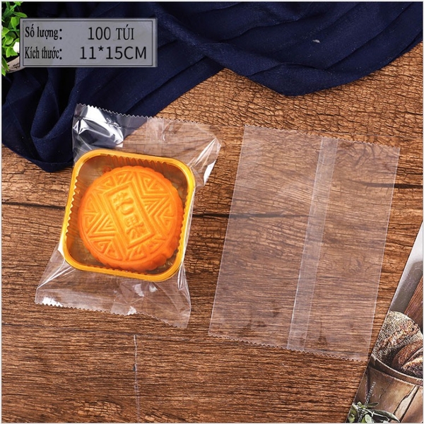 Bao bì đựng kẹo,200 Túi Bao Bì/ Túi OPP Mờ, Hàn Miệng