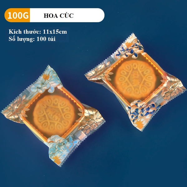 100 Túi Đựng Bánh Trung Thu, Bao Bì Đựng Trà Nhiều Kích Thước, Họa Tiết Đẹp - VUA BAO BÌ