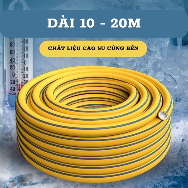 Bộ Vòi Xịt Tưới Áp Suất Cao Dây Dài 10 - 20m Siêu Bền