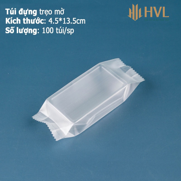 100 Túi đựng bánh dứa, khay bánh dứa, túi đựng bánh kẹo hàn miệng túi - VUA BAO BÌ