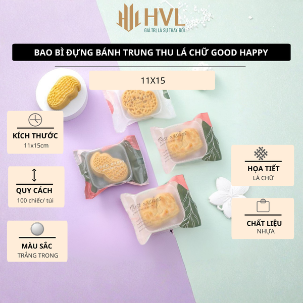 100 Túi Đựng Bánh Trung Thu, Bao Bì Đựng Trà Nhiều Kích Thước, Họa Tiết Đẹp - VUA BAO BÌ