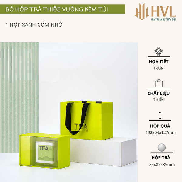 Bộ Hộp Trà Quà Tặng HT89 - Đa Dạng Kích Thước, Màu Sắc | HVL