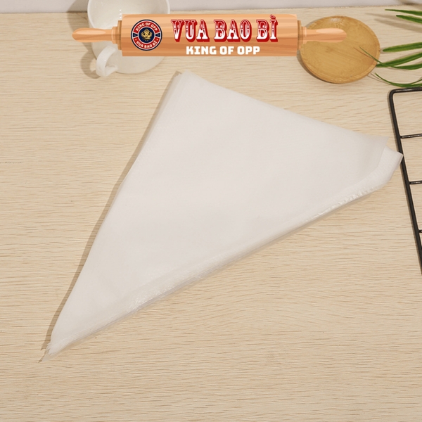 Túi bắt kem nilon, túi trang trí bánh cookie, dụng cụ làm bánh, (100 túi/sp) - VUA BAO BÌ