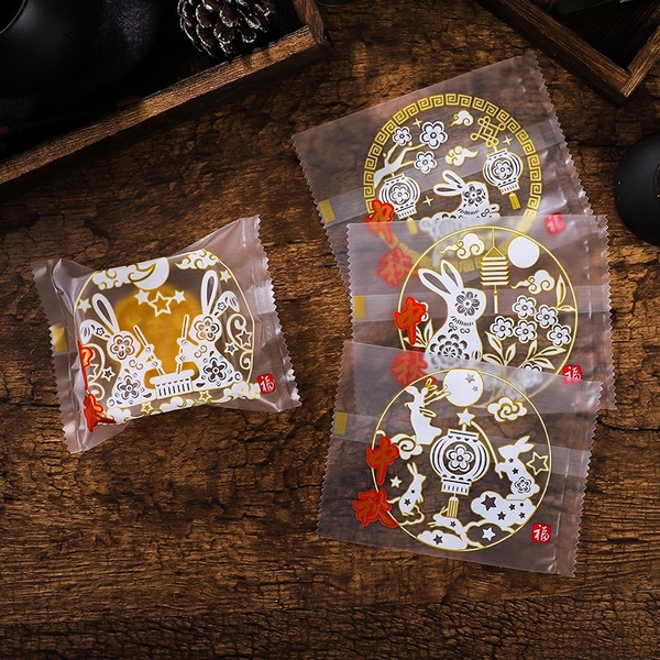 100 Túi Đựng Bánh Trung Thu, Bao Bì Đựng Trà Nhiều Kích Thước, Họa Tiết Đẹp - VUA BAO BÌ