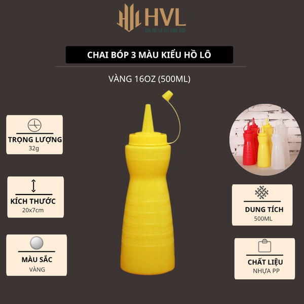 Chai bóp 3 màu kiểu hồ lô