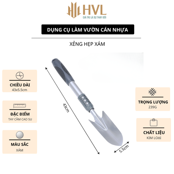 Dụng cụ làm vườn cán nhựa