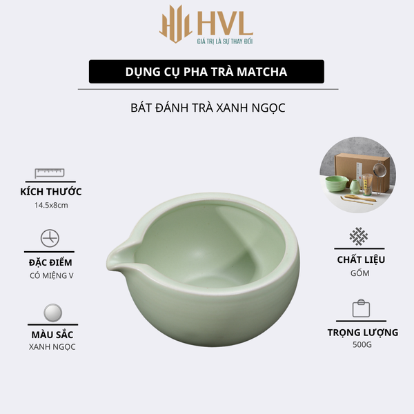 Dụng cụ pha trà matcha