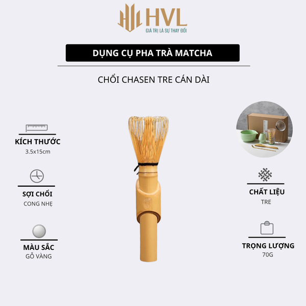 Dụng cụ pha trà matcha
