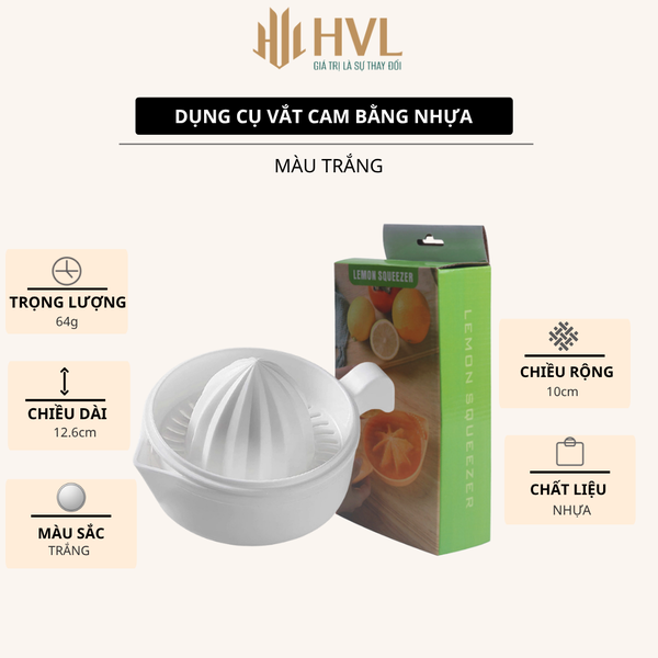 Dụng cụ vắt cam bằng nhựa