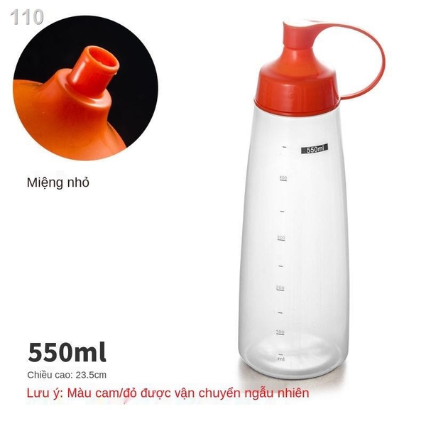 Chai bóp nước sốt thực phẩm cấp nhà bếp, chai gia vị cà chua sốt - HVL TEA