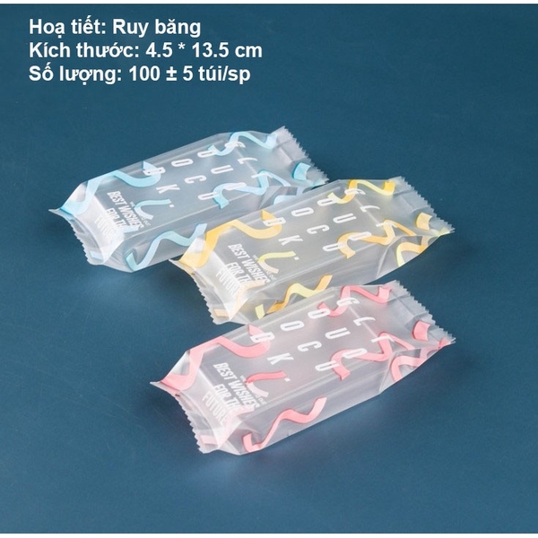 100 Túi đựng bánh dứa, khay bánh dứa, túi đựng bánh kẹo hàn miệng túi - VUA BAO BÌ