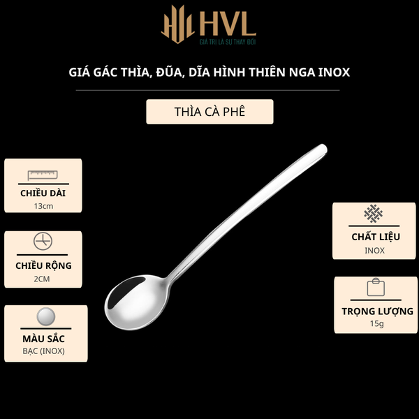 Giá gác thìa, đũa, dĩa hình thiên nga inox