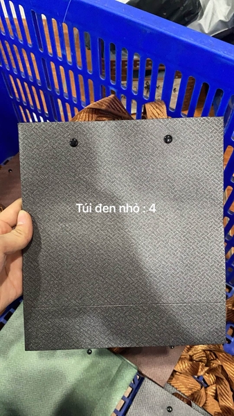 Hộp trà giấy tròn nắp tre