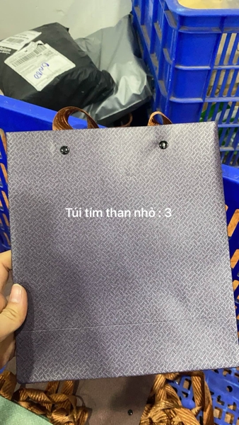 Hộp trà giấy tròn nắp tre