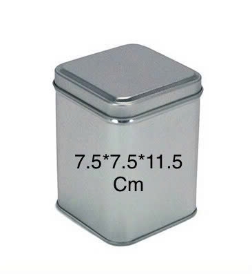 Hộp đựng trà trơn 7.5x7.5x11.5