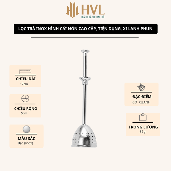 Dụng Cụ Lọc Trà Inox 304 Nhiều Hình Dáng - HVL