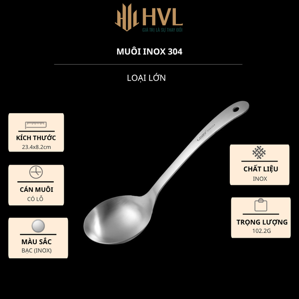 Muôi inox 304